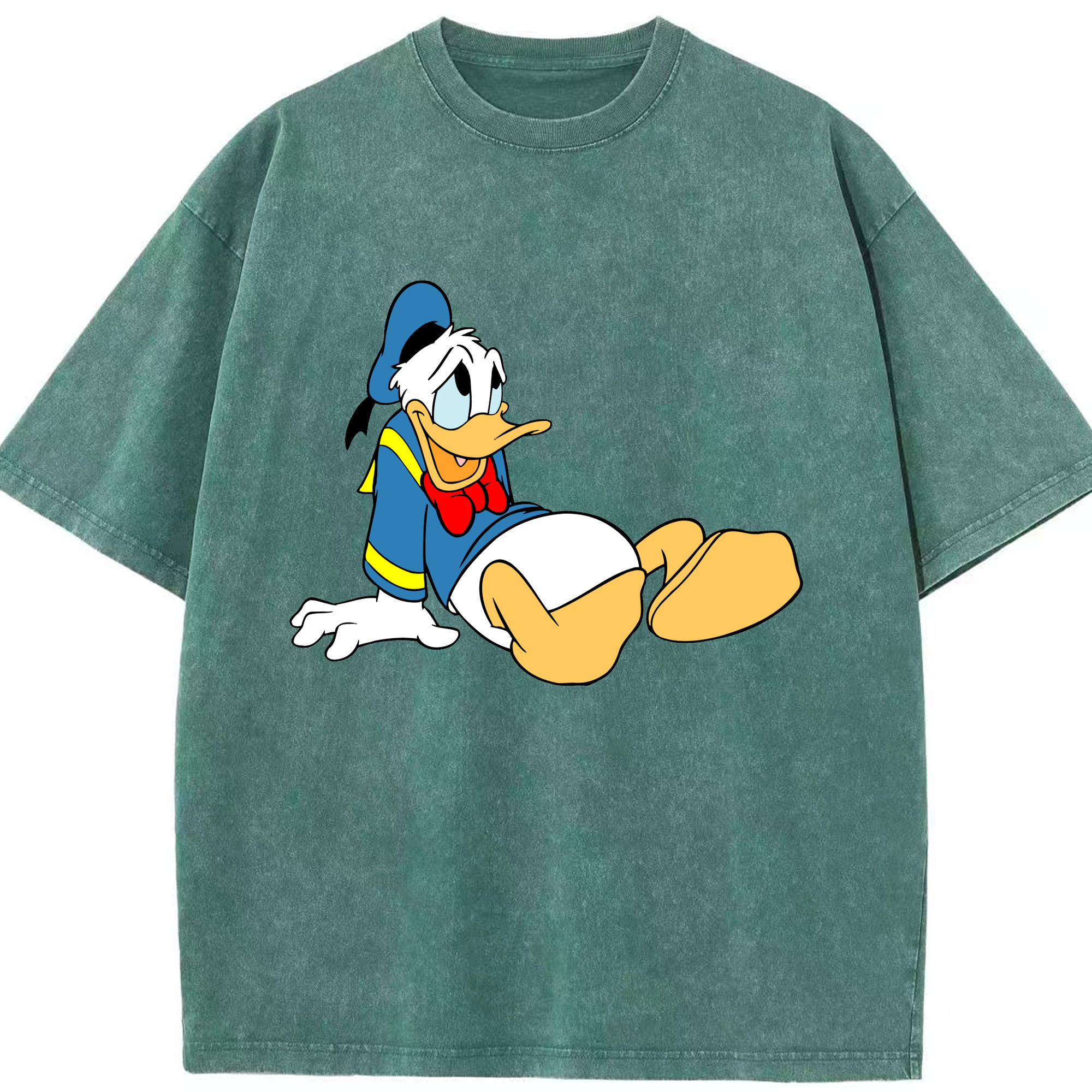 （画像用） ミッキーマウス Mickey Mouse 綿100% ヴィンテージ風 半袖Tシャツ（フロントプリント）